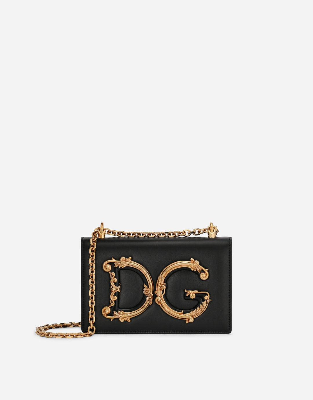 Avellie Dolce &amp; Gabbana DG Girls Logo Chain Shoulder Bag - Elegant Design