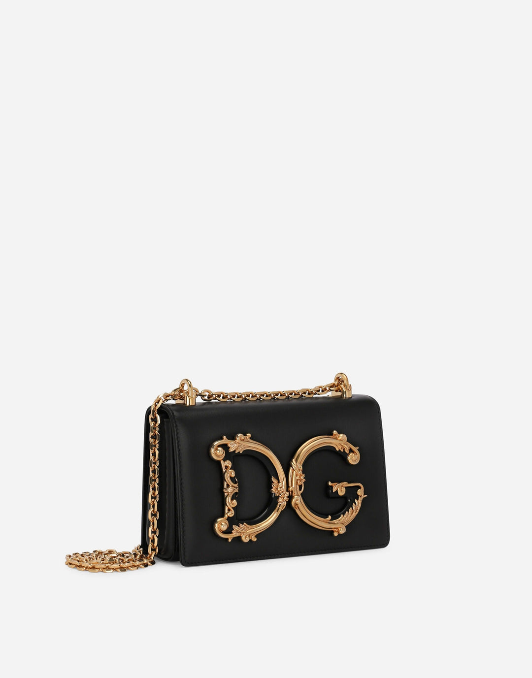 Avellie Dolce &amp; Gabbana DG Girls Logo Chain Shoulder Bag - Elegant Design