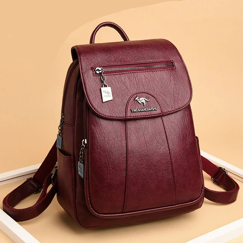 Avellie Genuine leather backpack | Elegant design and spacious