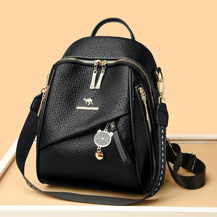 Avellie Modern genuine leather backpack | Stylish and functional