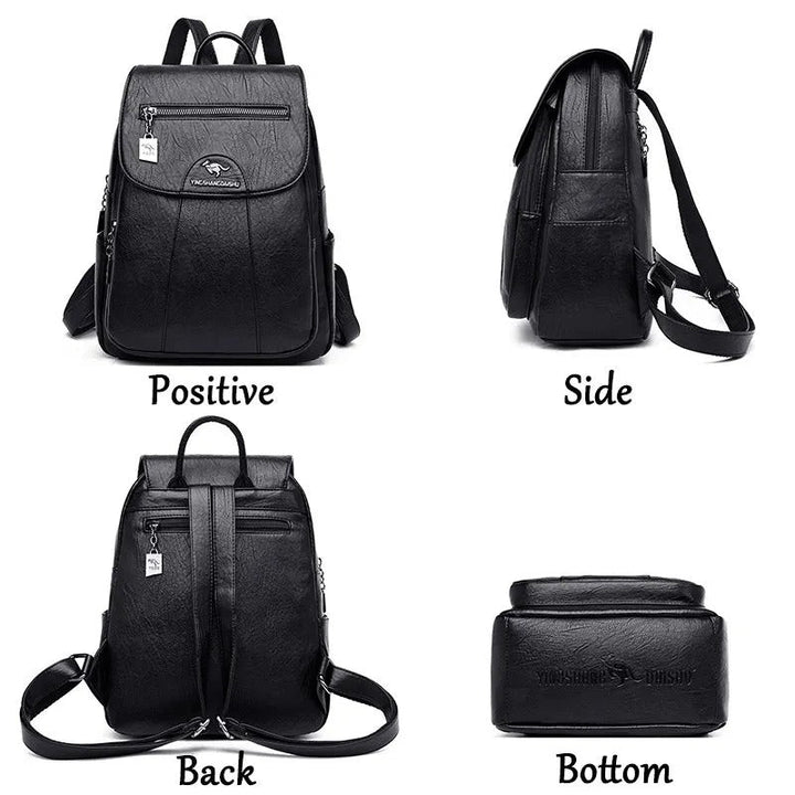Avellie Genuine leather backpack | Elegant design and spacious