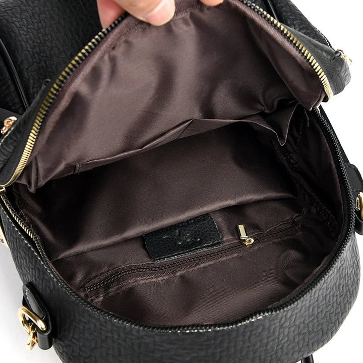 Avellie Modern genuine leather backpack | Stylish and functional