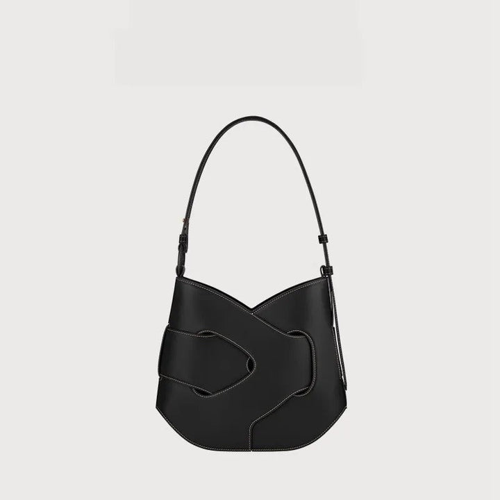 Avellie Polène Nodde Hobo Genuine Leather Bag | Elegant Design with Refined Details