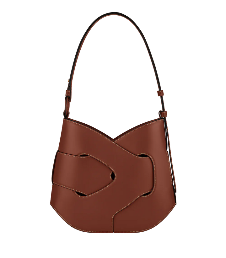 Avellie Polène Nodde Hobo Genuine Leather Bag | Elegant Design with Refined Details